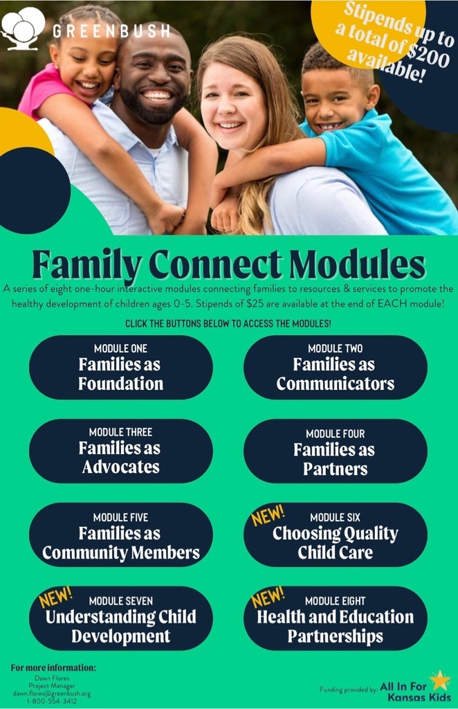 family connect module flyer