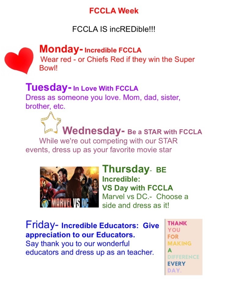 fccla week flyer